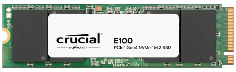 Crucial E100 2TB PCIe 4.0 NVMe M.2 2280 Internal SSD