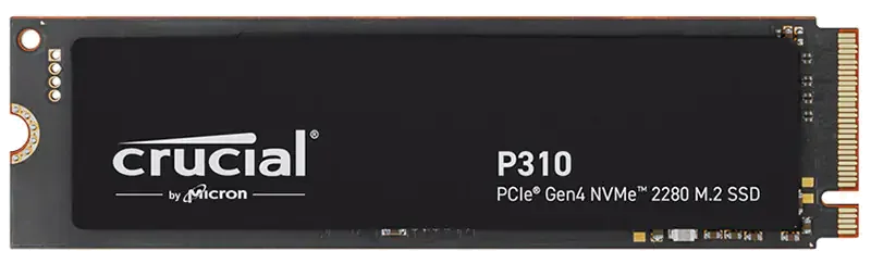Crucial P310 1TB PCIe 4.0 NVMe M.2 2280 Internal SSD (7,100 MB/s)
