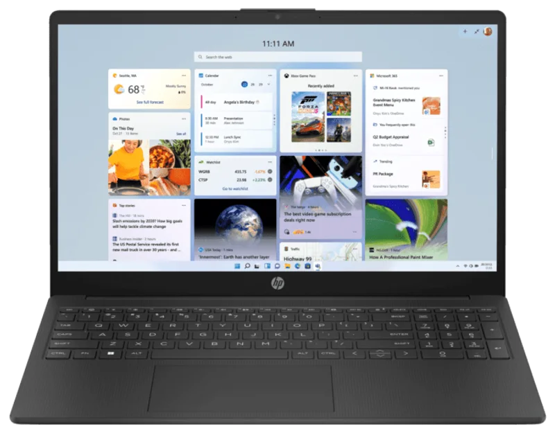 HP 255 G10 15.6" Business Laptop (Ryzen 5 7530U, 16GB RAM, 256GB SSD, Win 11)