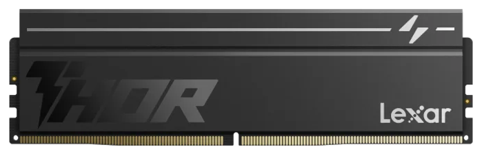 Lexar THOR 2nd Gen 32GB Kit (2x16GB) DDR5 6000MHz CL38 Desktop RAM (Black Heatsink)